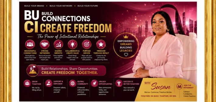 Build Connections, Create Freedom With Susan With The Power Of Network Marketing