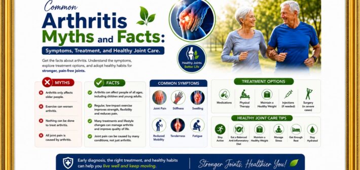 Common Arthritis Myths and Facts: Symptoms, Treatment, and Healthy Joint Care