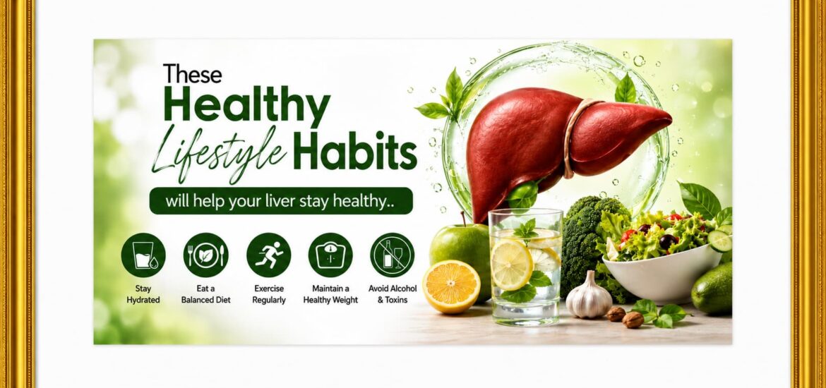 These healthy lifestyle habits will help your liver stay healthy