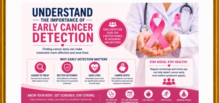 Understand the importance of early cancer detection.