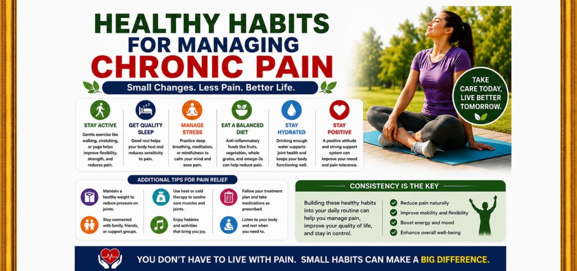 Healthy Habits for managing Chronic Pain