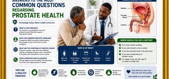 Answers to the most common questions regarding prostate health.