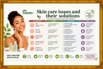 Skin care issues and their solutions , straightforward and user friendly