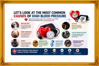 Let's look at the most common causes of high blood pressure.