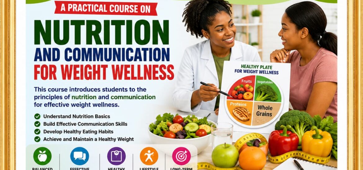 This course introduces students to the principles of nutrition and communication for weight wellness.
