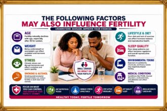 The following factors may also influence fertility