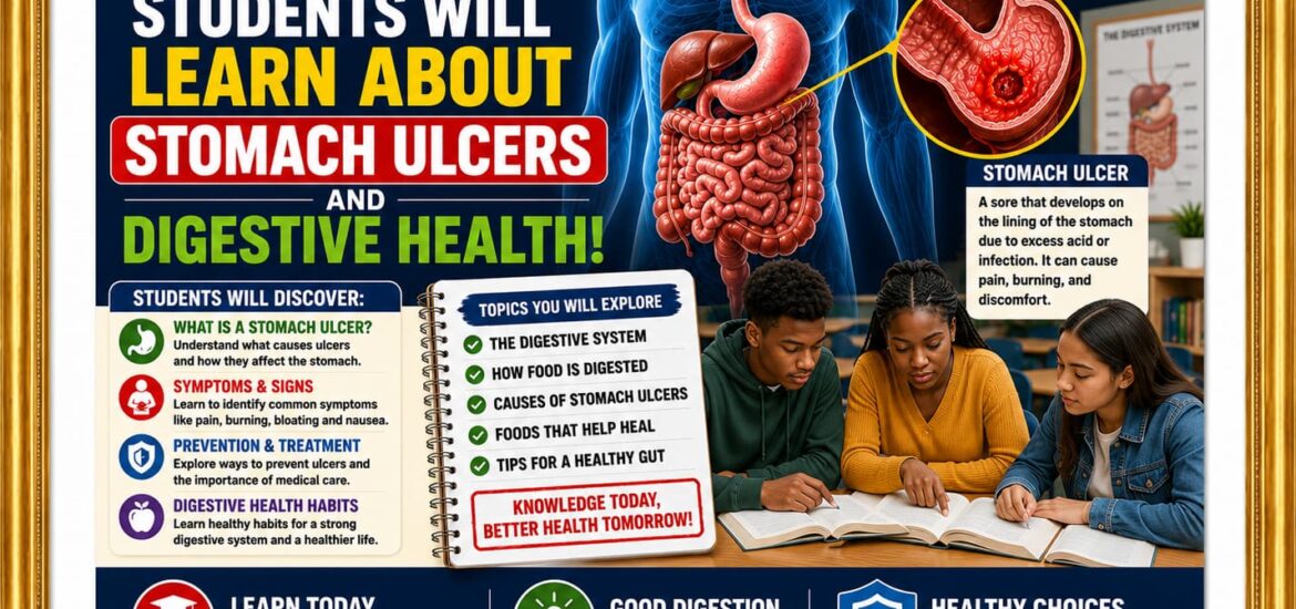 Students will learn about stomach ulcers and digestive health.