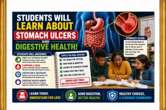 Students will learn about stomach ulcers and digestive health.
