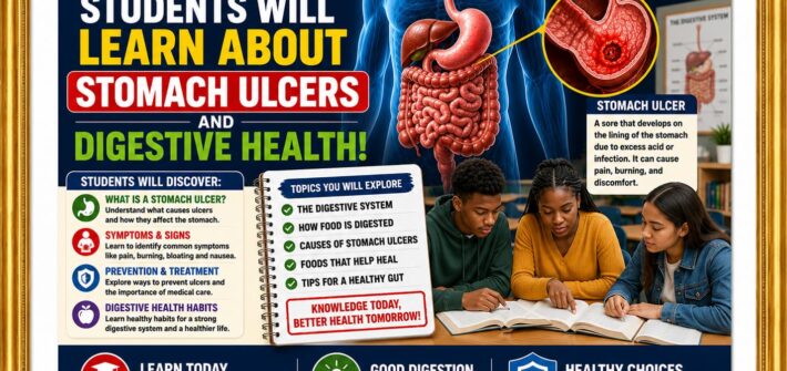 Students will learn about stomach ulcers and digestive health.