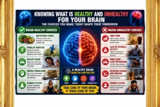 Knowing what is healthy and unhealthy for your brain.