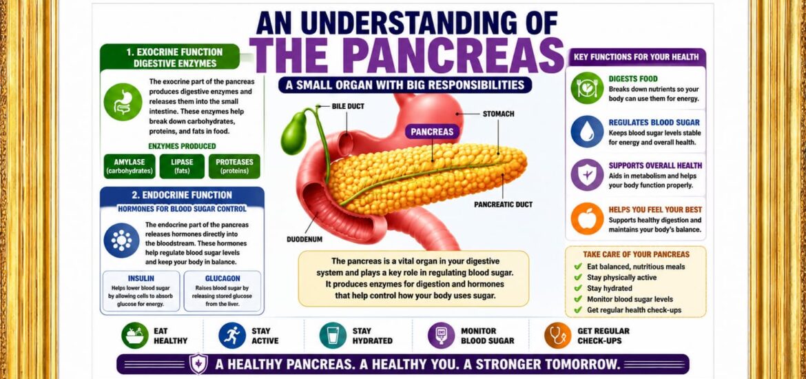 An understanding of the Pancreas and its functions.