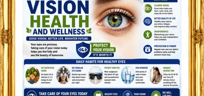 The importance of Vision Health and Wellness