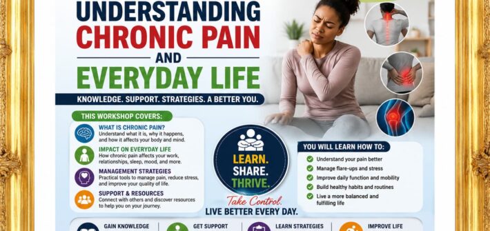 This workshop covers the topic of understanding chronic pain and everyday life.