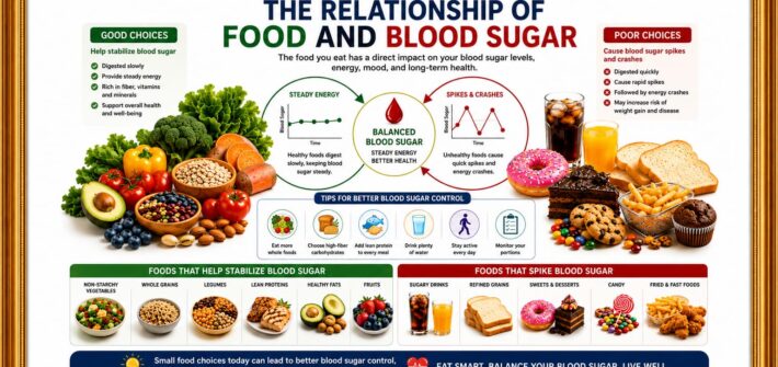 The relationship of food and blood sugar