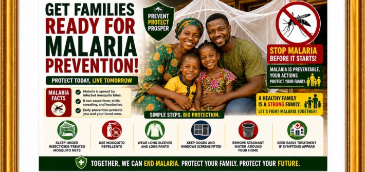 Get families ready for malaria prevention