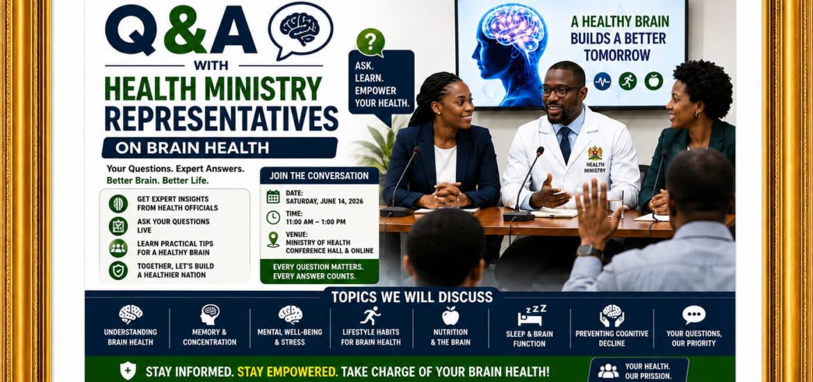 Q&A with Health Ministry representatives on brain health