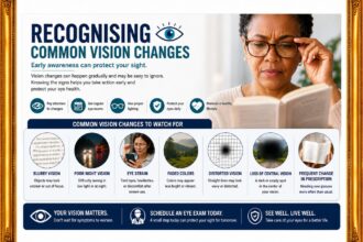Recognising common vision changes